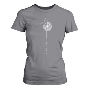 Retirement Gifts For Her T Shirt For Women Retired Free And Fabulous Dandelion