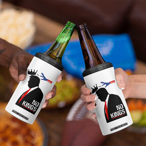 No Kings 4 in 1 Can Cooler Tumbler Funny Resist Meme TS10 Print Your Wear