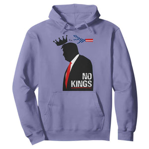 No Kings Hoodie Funny Resist Meme TS10 Violet Print Your Wear