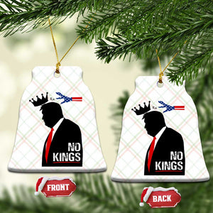 No Kings Ceramic Ornament Funny Resist Meme TS10 Print Your Wear