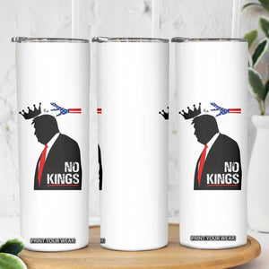 No Kings Skinny Tumbler Funny Resist Meme TS10 Print Your Wear