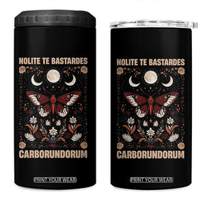 Subtle Feminist 4 in 1 Can Cooler Tumbler Women's Rights Dont Let The Bastards Grind You Down TS10 One Size: 16 oz Black Print Your Wear
