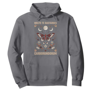 Subtle Feminist Hoodie Women's Rights Dont Let The Bastards Grind You Down TS10 Charcoal Print Your Wear