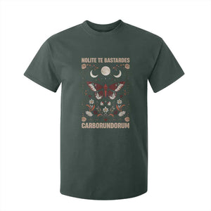 Subtle Feminist T Shirt For Kid Women's Rights Dont Let The Bastards Grind You Down TS10 Dark Forest Green Print Your Wear