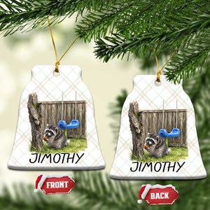 Jimothy Raccoon Ceramic Ornament Cute Seattle Trash Panda Viral Meme
