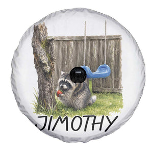 Jimothy Raccoon Spare Tire Cover Cute Seattle Trash Panda Viral Meme