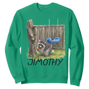 Jimothy Raccoon Sweatshirt Cute Seattle Trash Panda Viral Meme