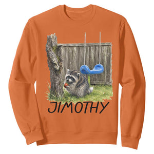 Jimothy Raccoon Sweatshirt Cute Seattle Trash Panda Viral Meme