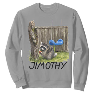 Jimothy Raccoon Sweatshirt Cute Seattle Trash Panda Viral Meme
