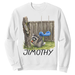 Jimothy Raccoon Sweatshirt Cute Seattle Trash Panda Viral Meme