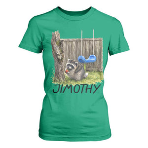 Jimothy Raccoon T Shirt For Women Cute Seattle Trash Panda Viral Meme