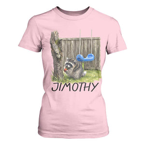 Jimothy Raccoon T Shirt For Women Cute Seattle Trash Panda Viral Meme
