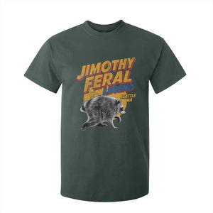 Vintage Jimothy Raccoon T Shirt For Kid Feral Legend Seattle WA Trash Panda Meme