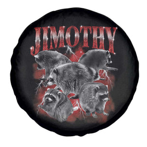 Jimothy Raccoon Spare Tire Cover Vintage 90s Bootleg Rap Style Funny Meme