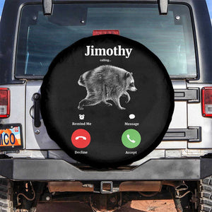 Jimothy Calling Phone Call Seattle Raccoon Spare Tire Cover