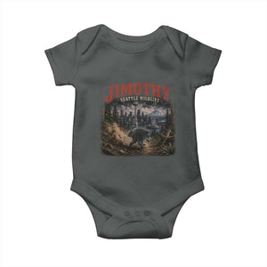Vintage Jimothy Seattle Wildlife Raccoon Meme Baby Onesie