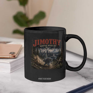 Vintage Jimothy Seattle Wildlife Raccoon Meme Coffee Mug