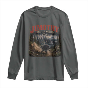Vintage Jimothy Seattle Wildlife Raccoon Meme Long Sleeve Shirt