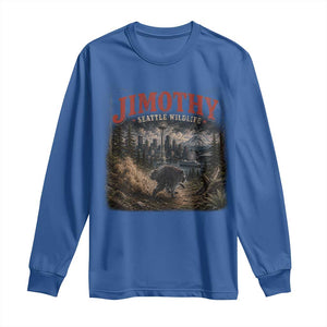 Vintage Jimothy Seattle Wildlife Raccoon Meme Long Sleeve Shirt