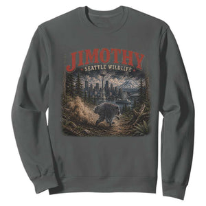 Vintage Jimothy Seattle Wildlife Raccoon Meme Sweatshirt