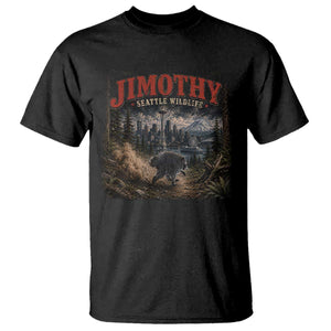 Vintage Jimothy Seattle Wildlife Raccoon Meme T Shirt