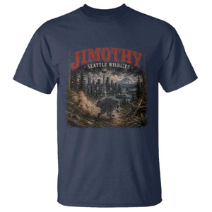 Vintage Jimothy Seattle Wildlife Raccoon Meme T Shirt
