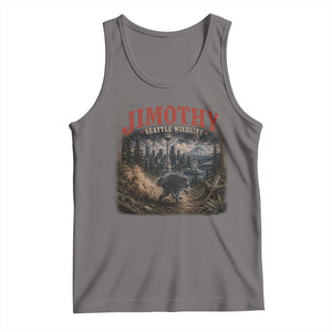 Vintage Jimothy Seattle Wildlife Raccoon Meme Tank Top