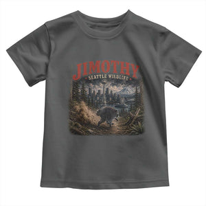 Vintage Jimothy Seattle Wildlife Raccoon Meme Toddler T Shirt
