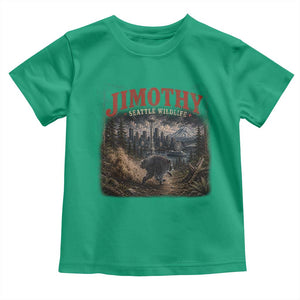 Vintage Jimothy Seattle Wildlife Raccoon Meme Toddler T Shirt