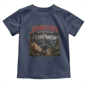 Vintage Jimothy Seattle Wildlife Raccoon Meme Toddler T Shirt