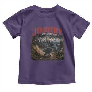 Vintage Jimothy Seattle Wildlife Raccoon Meme Toddler T Shirt