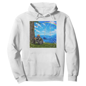 Jimothy Raccoon Dreamcore Hoodie Seattle Trash Panda Gen Z Humor Rainbow Aesthetic