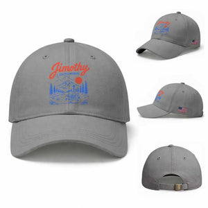 Jimothy Seattle Raccoon Baseball Cap Vintage Graphic Viral Short Spine Trash Panda Wildlife