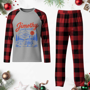 Jimothy Seattle Raccoon Plaid Pajama Set Vintage Graphic Viral Short Spine Trash Panda Wildlife