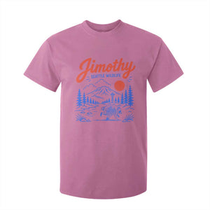 Jimothy Seattle Raccoon T Shirt For Kid Vintage Graphic Viral Short Spine Trash Panda Wildlife