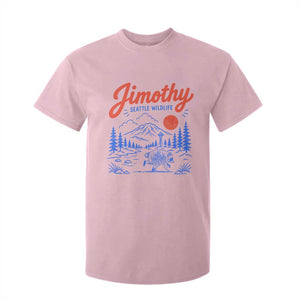 Jimothy Seattle Raccoon T Shirt For Kid Vintage Graphic Viral Short Spine Trash Panda Wildlife