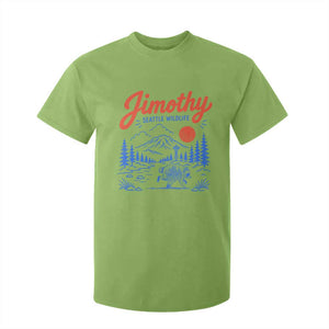 Jimothy Seattle Raccoon T Shirt For Kid Vintage Graphic Viral Short Spine Trash Panda Wildlife