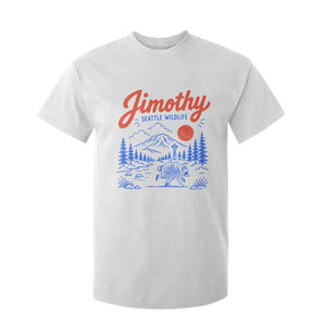 Jimothy Seattle Raccoon T Shirt For Kid Vintage Graphic Viral Short Spine Trash Panda Wildlife