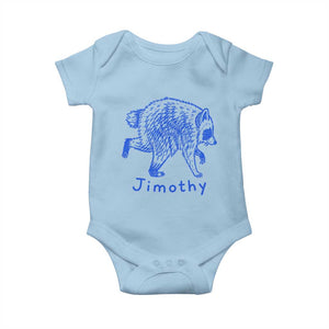 Jimothy Viral Raccoon Baby Onesie Funny Trash Panda Wildlife