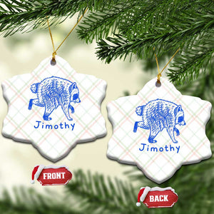 Jimothy Viral Raccoon Ceramic Ornament Funny Trash Panda Wildlife