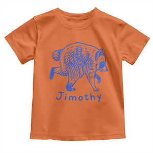 Jimothy Viral Raccoon Toddler T Shirt Funny Trash Panda Wildlife