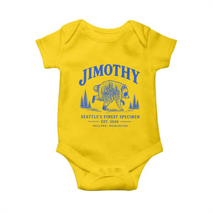 Jimothy Viral Raccoon From Seattle Baby Onesie Funny Trash Panda Wildlife Seattle Feral Legend