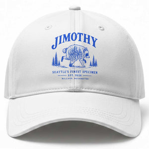 Jimothy Viral Raccoon From Seattle Baseball Cap Funny Trash Panda Wildlife Seattle Feral Legend