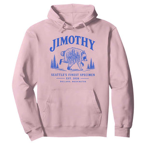Jimothy Viral Raccoon From Seattle Hoodie Funny Trash Panda Wildlife Seattle Feral Legend