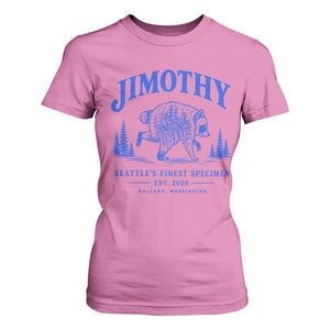 Jimothy Viral Raccoon From Seattle T Shirt For Women Funny Trash Panda Wildlife Seattle Feral Legend
