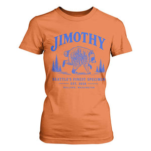 Jimothy Viral Raccoon From Seattle T Shirt For Women Funny Trash Panda Wildlife Seattle Feral Legend