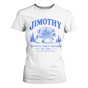 Jimothy Viral Raccoon From Seattle T Shirt For Women Funny Trash Panda Wildlife Seattle Feral Legend