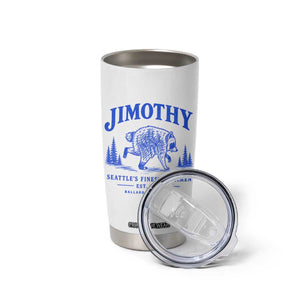 Jimothy Viral Raccoon From Seattle Tumbler Cup Funny Trash Panda Wildlife Seattle Feral Legend