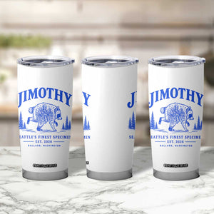 Jimothy Viral Raccoon From Seattle Tumbler Cup Funny Trash Panda Wildlife Seattle Feral Legend