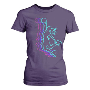 Basketball Girl T Shirt For Women Player Slam Dunk Teens Girls TS10 Purple Print Your Wear